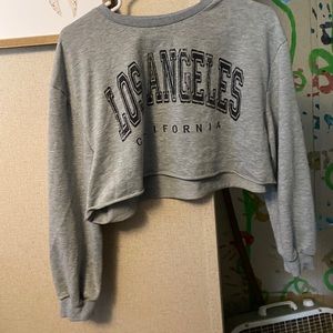 crop top long sleeve